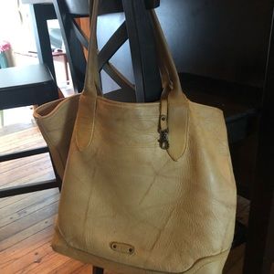 Frye leather tote
